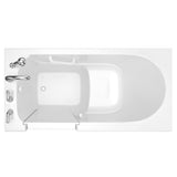 Value Series 60 in. Left Hand Walk-In Bathtub in White - Super Arbor