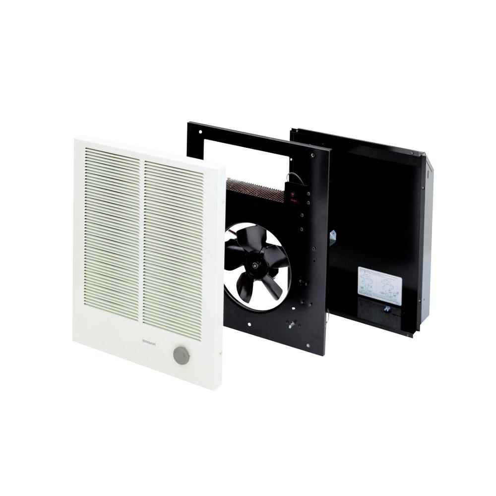 16-13/32 in. x 20-19/64 in. 3,000-Watt High-Capacity Wall Heater in White - Super Arbor