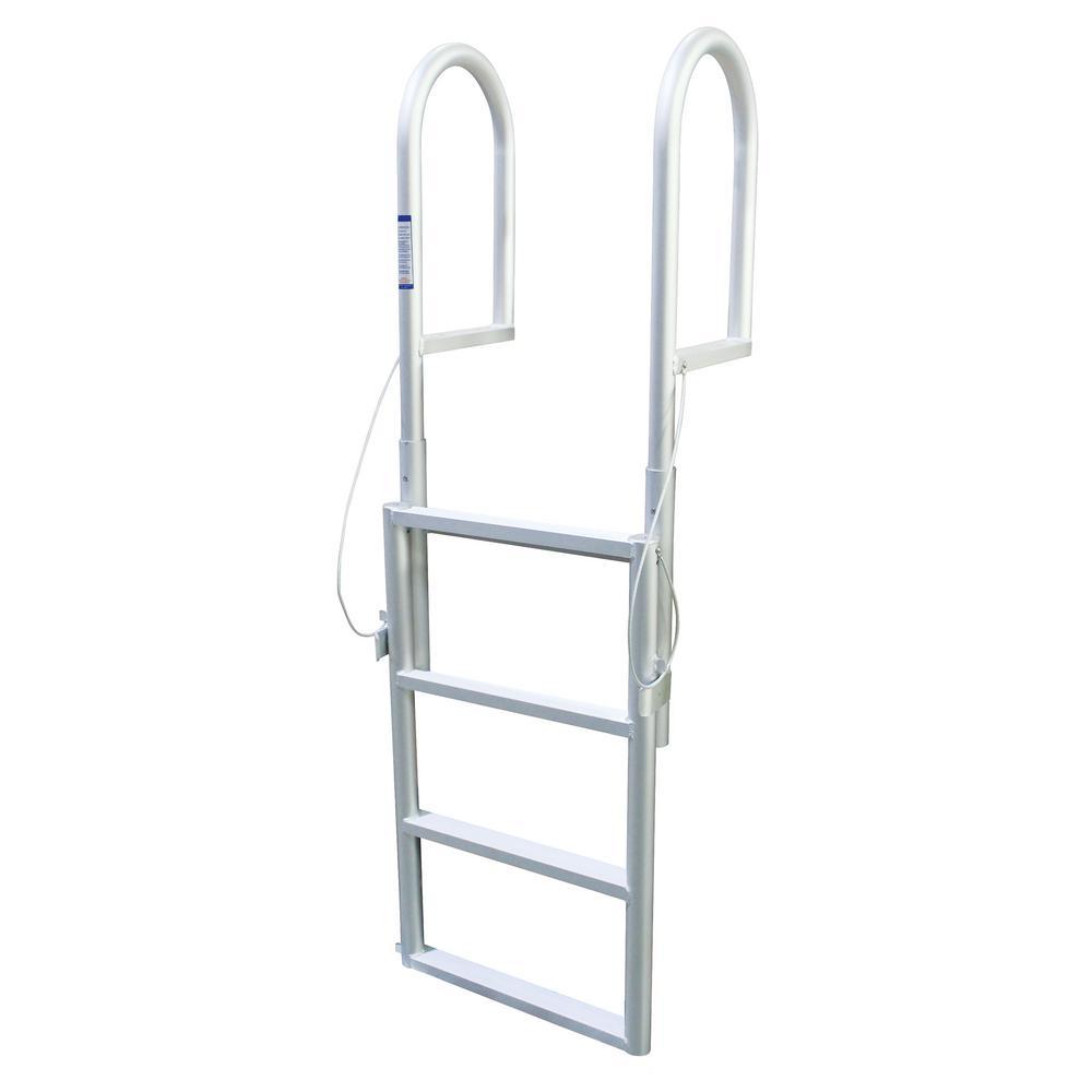 Extreme Max Sliding Dock Ladder - 4-Step - Super Arbor