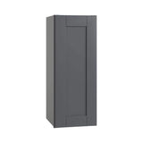 Home Decorators Collection Washington 12 in. W x 12 in. D x 42 in. H Assembled Plywood Wall Kitchen Cabinet in Valiant Onyx with Soft Close Door