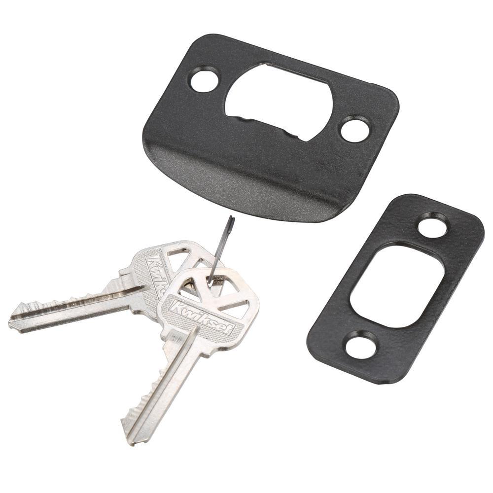 Cove Venetian Bronze Exterior Entry Door Knob and Single Cylinder Deadbolt Combo Pack - Super Arbor