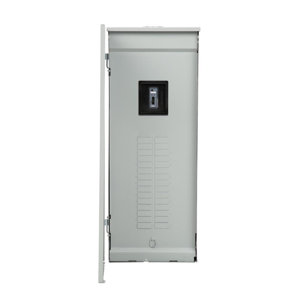 ES Series 200 Amp 30-Space 54-Circuit Main Breaker Outdoor 3-Phase Load Center - Super Arbor