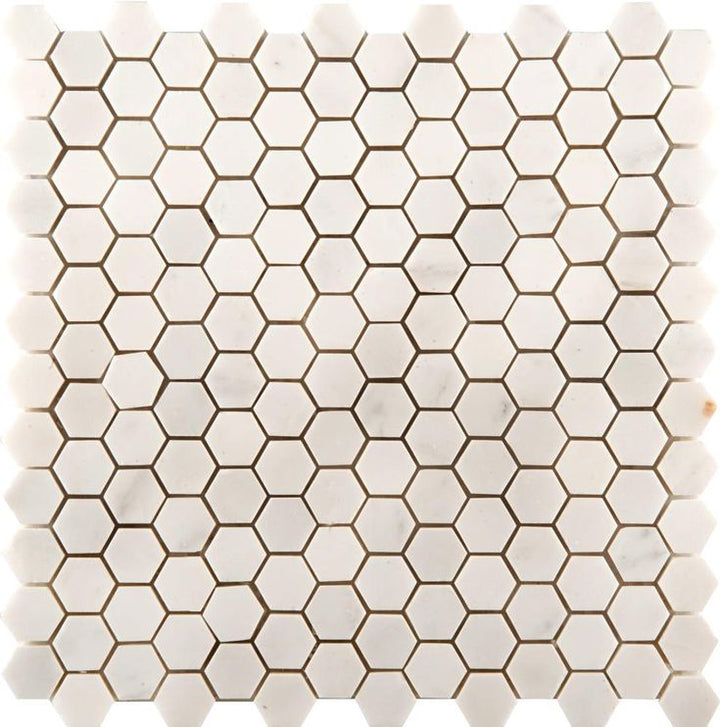 Emser Calacata 5-Pack Calacata Oro Natural Stone Marble Border Tile (12-in x 12-in)