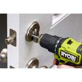 RYOBI Wood/Metal Door Lock Installation Kit (A99DLK6)