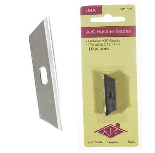 AJC Hatchet Blade 10/Pack