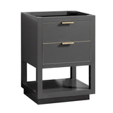 Avanity Allie 24-in Twilight Gray Bathroom Vanity Cabinet
