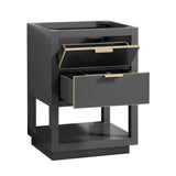 Avanity Allie 24-in Twilight Gray Bathroom Vanity Cabinet