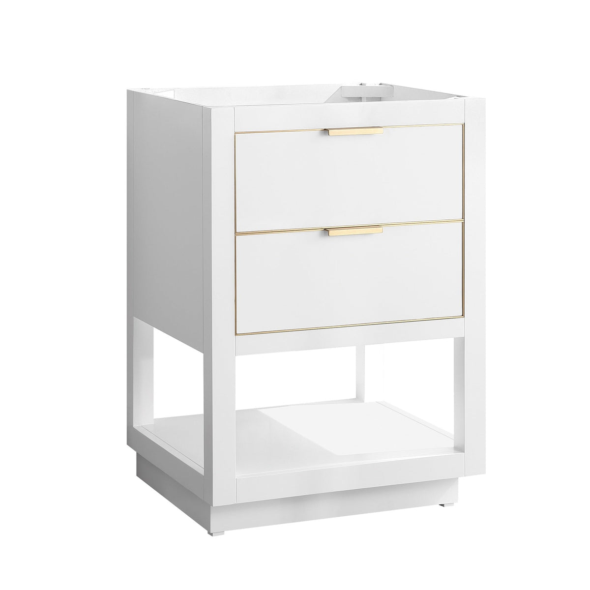 Avanity Allie 24-in White Bathroom Vanity Cabinet