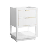 Avanity Allie 24-in White Bathroom Vanity Cabinet
