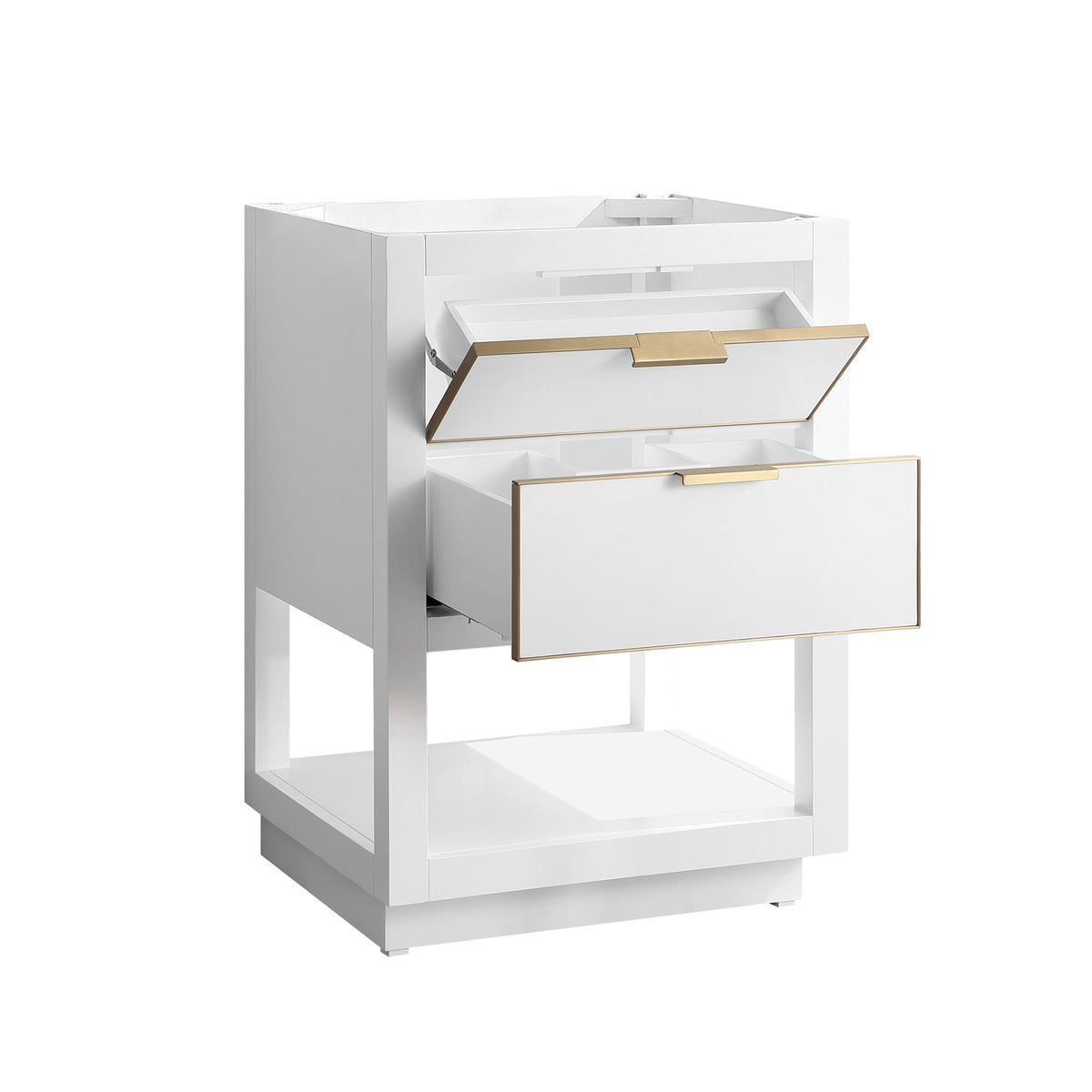 Avanity Allie 24-in White Bathroom Vanity Cabinet