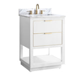 Avanity Allie 24-in White Bathroom Vanity Cabinet