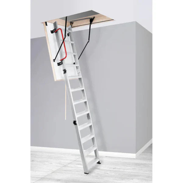 Aluminum Aesthetic Attic Ladder - 47in x 23.5in image 2