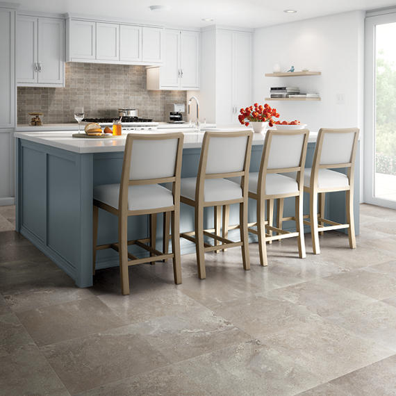 American Olean Abound 8-Pack Nimbus 12-in x 24-in Matte Ceramic Stone Look Floor and Wall Tile