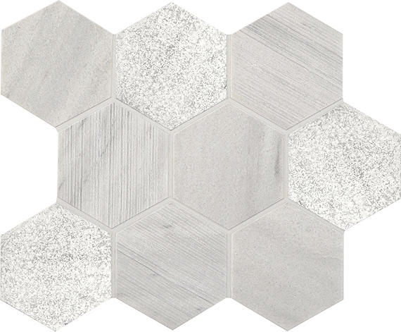 American Olean Ascend Stone 40-Pack Candid Heather 3-in x 8-in Honed Natural Stone Marble Look Wall Tile