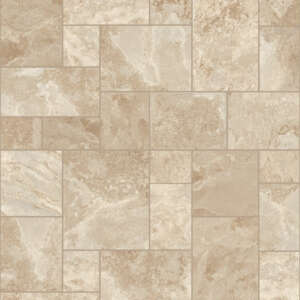 Congoleum ArmorCore Pro Terrace Paver 12-ft W x Cut-to-Length Lighthouse Landing Stone-Look Low-Gloss Sheet Vinyl