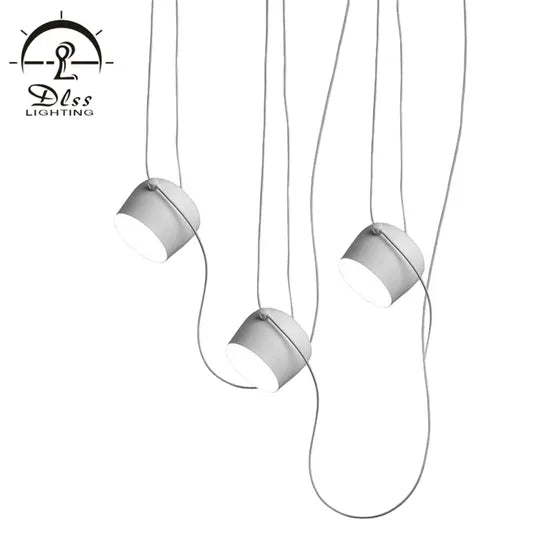 DLSS Lighting Acrylic Multiple-Lamp Modern Decorative for Cloth Store with LED-Pendant-Light