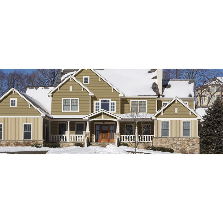 CertainTeed CedarBoards Insulated D6 Vinyl Siding Sterling Gray 12" x 12' 6"