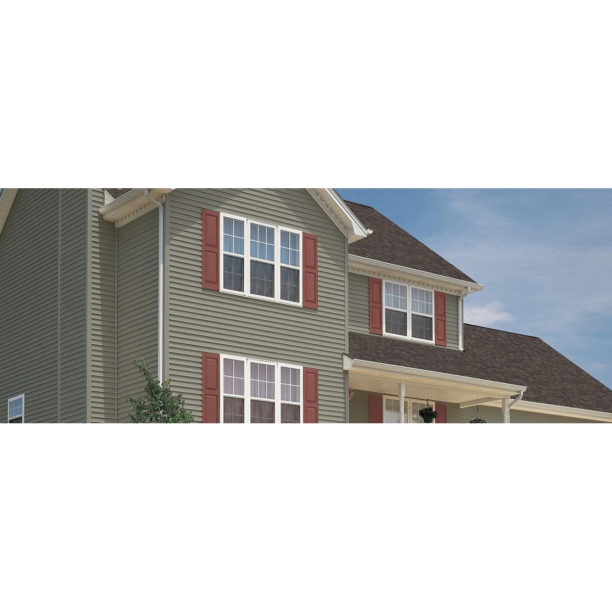 CertainTeed Encore Double 4-1/2" Dutchlap Woodgrain Vinyl Siding Castle Stone