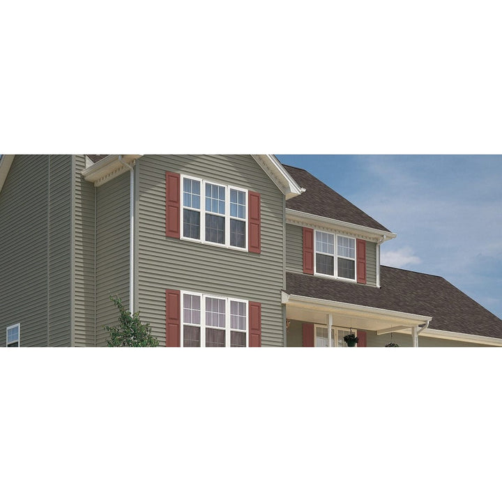 CertainTeed Encore Vinyl Siding D4 Colonial White 8" x 12' 6" 24/Carton