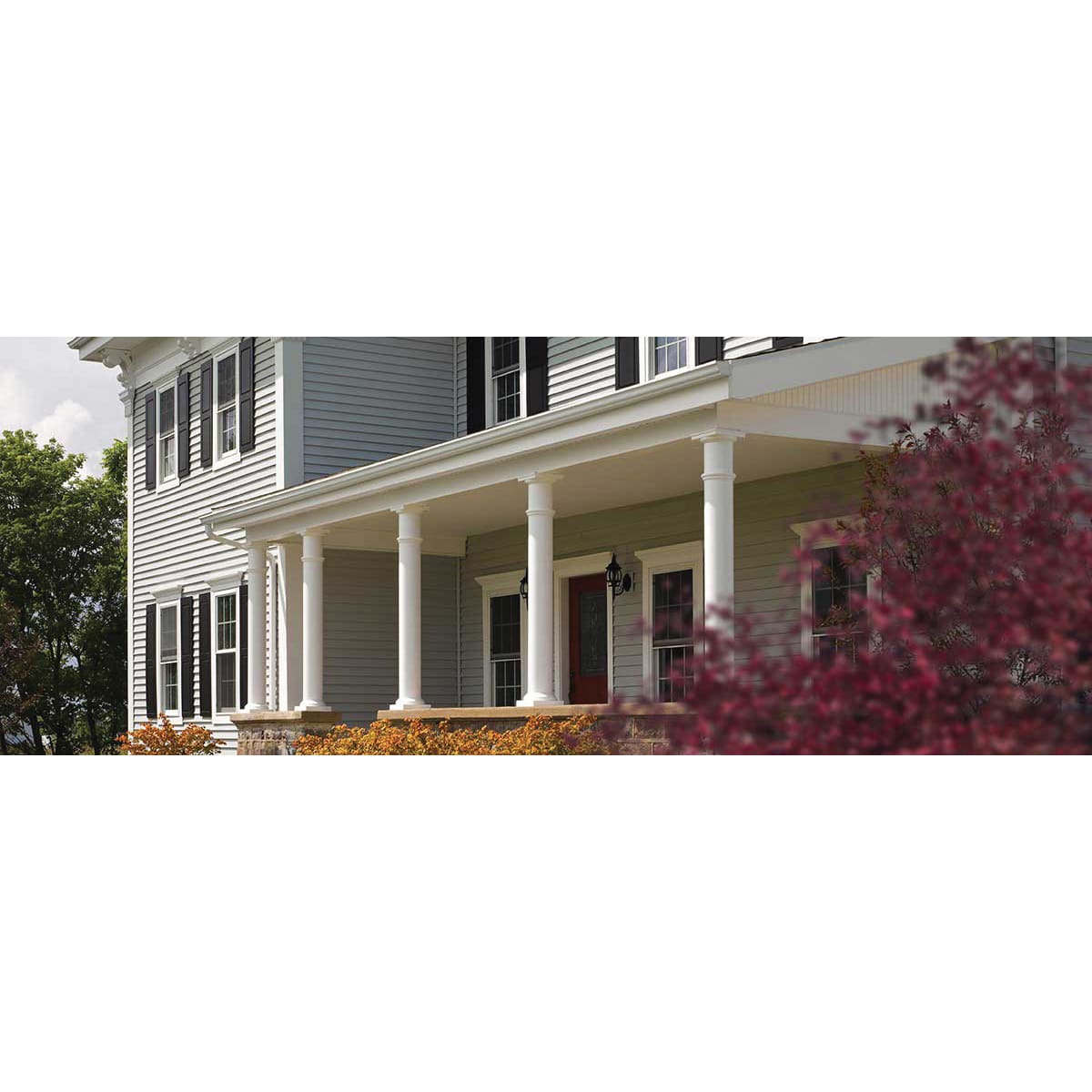 CertainTeed Monogram D5 Vinyl Siding Autumn Red