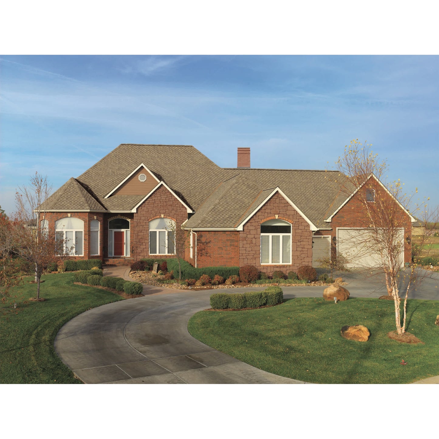 GAF Grand Sequoia AS Shingles Weathered Wood