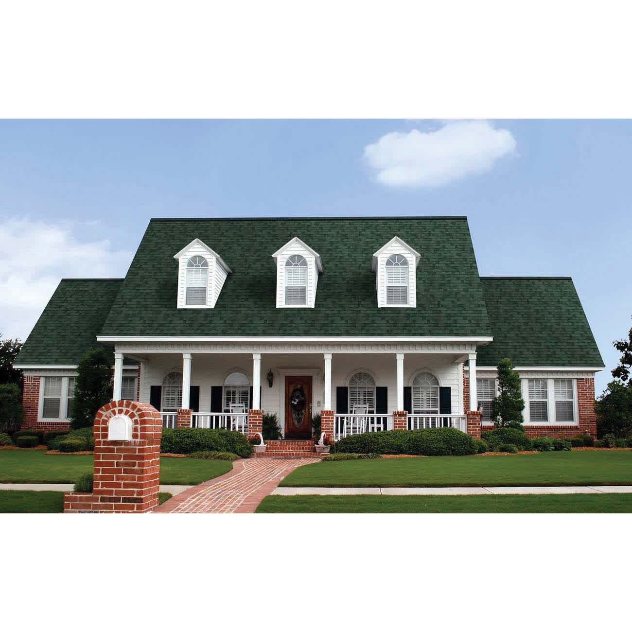 Owens Corning TruDefinition Duration Non-AR Shingles Chateau Green