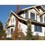Exterior Portfolio CraneBoard Solid Core Insulated Vinyl Siding T6 08 Driftwood 18" x 12' 1"