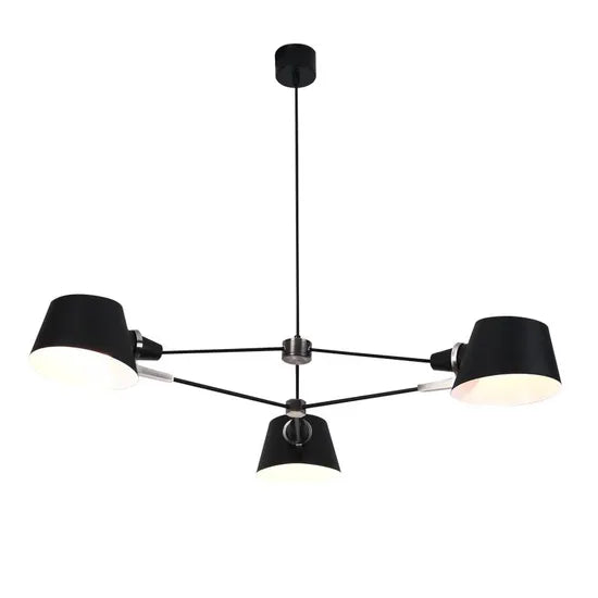 DLSS Lighting Aluminum Black Cover Color Indoor Lighting Chandelier