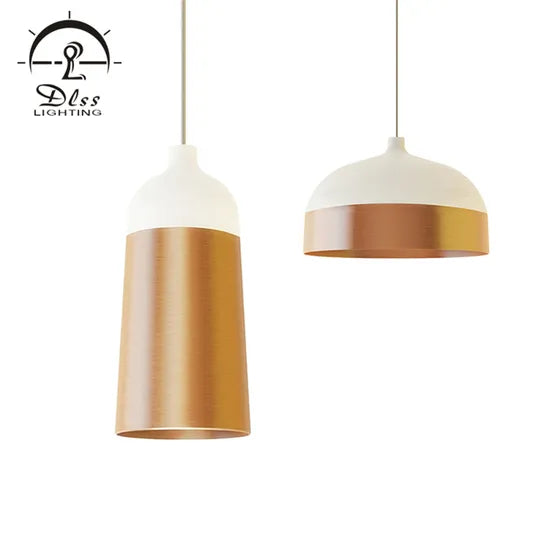 DLSS Lighting Aluminum Cup Modern Decorative Pendant Lighting with Holder Lamp E27