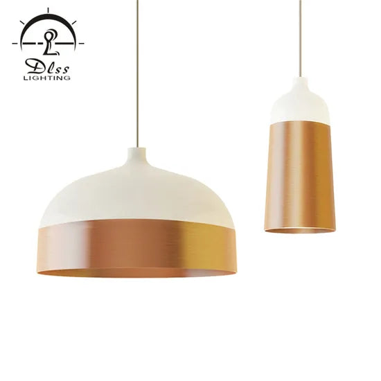 DLSS Lighting Aluminum Cup Modern Decorative Pendant Lighting with Holder Lamp E27