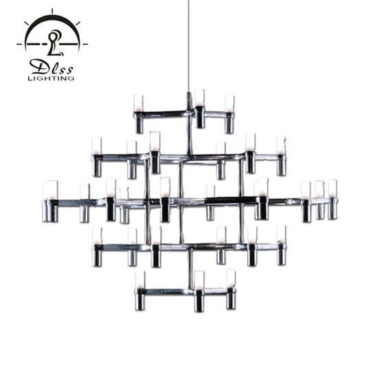 DLSS Lighting Artistic Modern Design Metal Pendant Lamp for Project Hotel Lighting