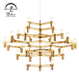 DLSS Lighting Artistic Modern Design Metal Pendant Lamp for Project Hotel Lighting