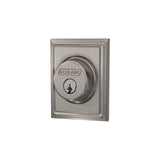 Schlage Addison Single Cylinder Deadbolt – Matte Black