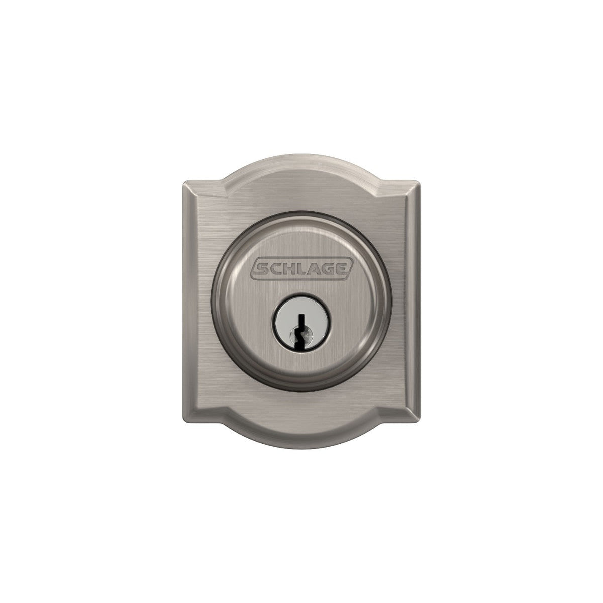 Schlage Camelot Aged Bronze Single Cylinder Deadbolt