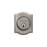 Schlage Camelot Aged Bronze Single Cylinder Deadbolt