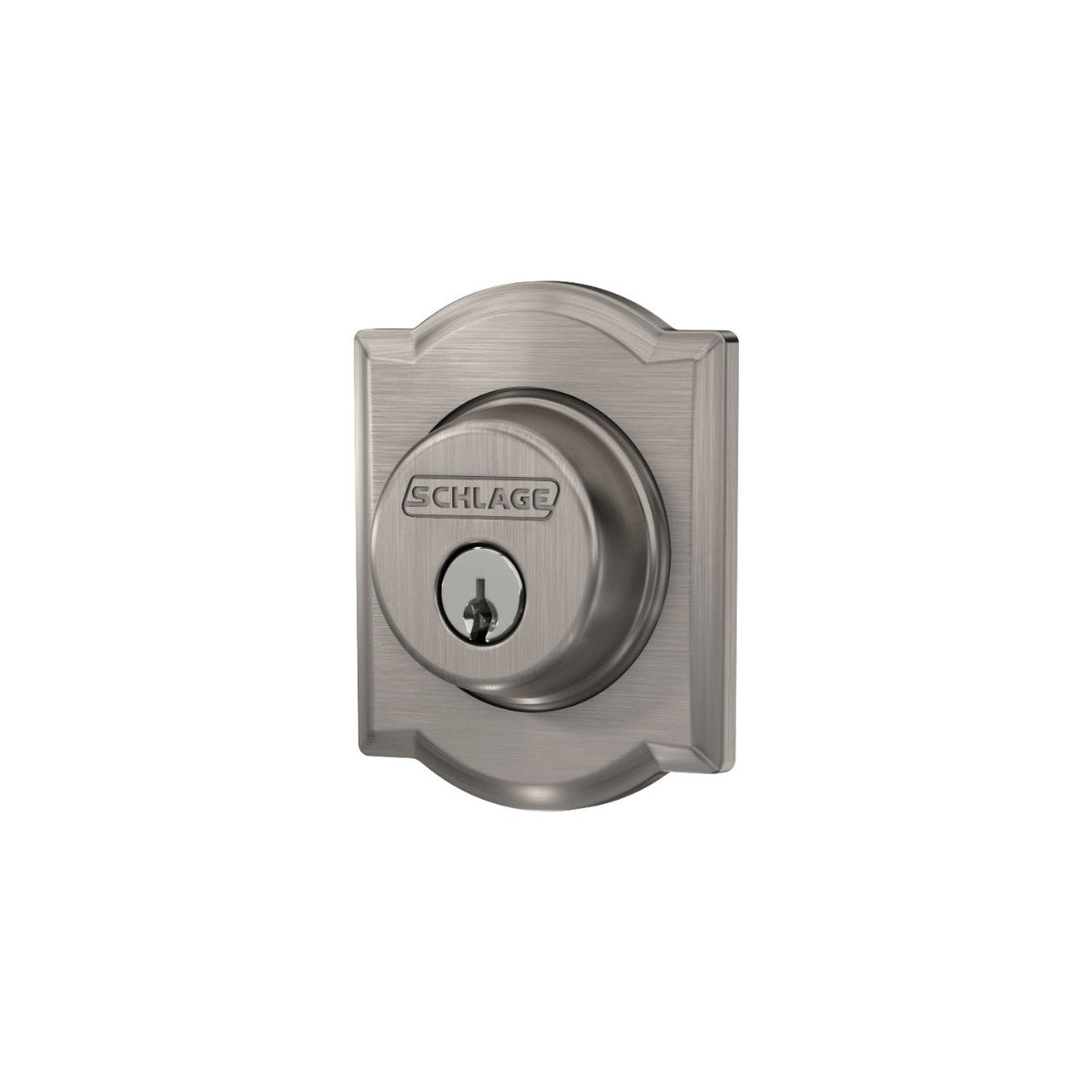 Schlage Camelot Aged Bronze Single Cylinder Deadbolt