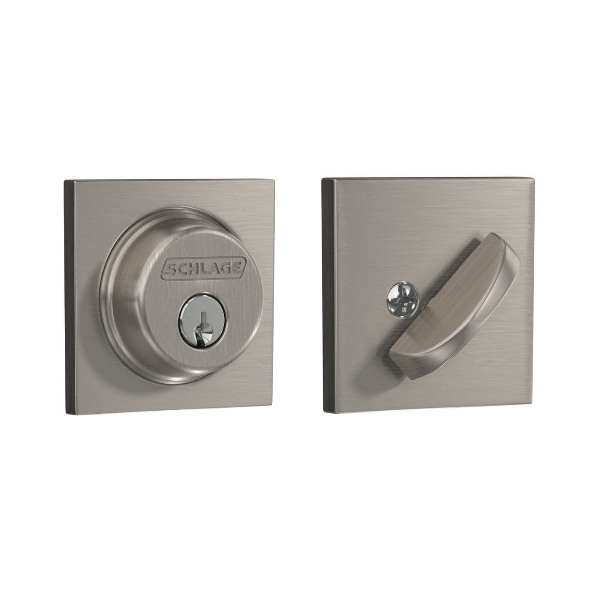 Schlage Collins Matte Black Single Cylinder Deadbolt