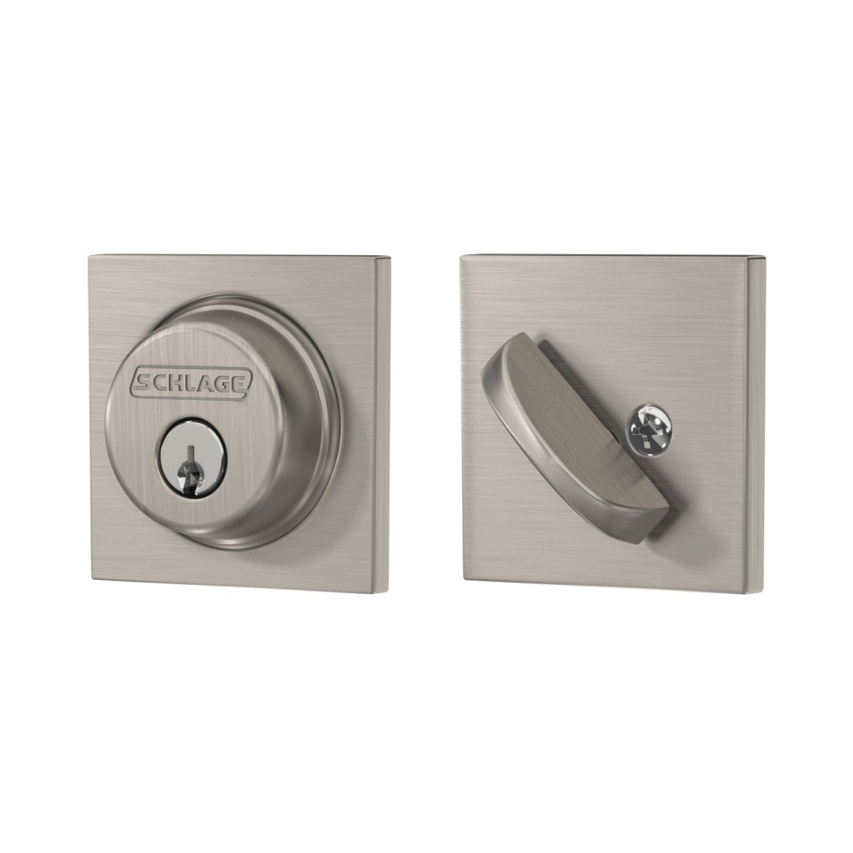 Schlage Collins Matte Black Single Cylinder Deadbolt
