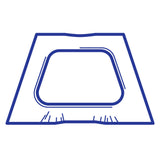 Bay Cities Dormer Base 9" x 18" 28 GA