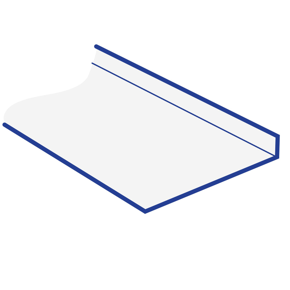 Bay Cities Counter Flashing 1/2" x 3" 26 GA