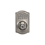 Schlage Camelot Aged Bronze Keypad Electronic Deadbolt, 2-Pack