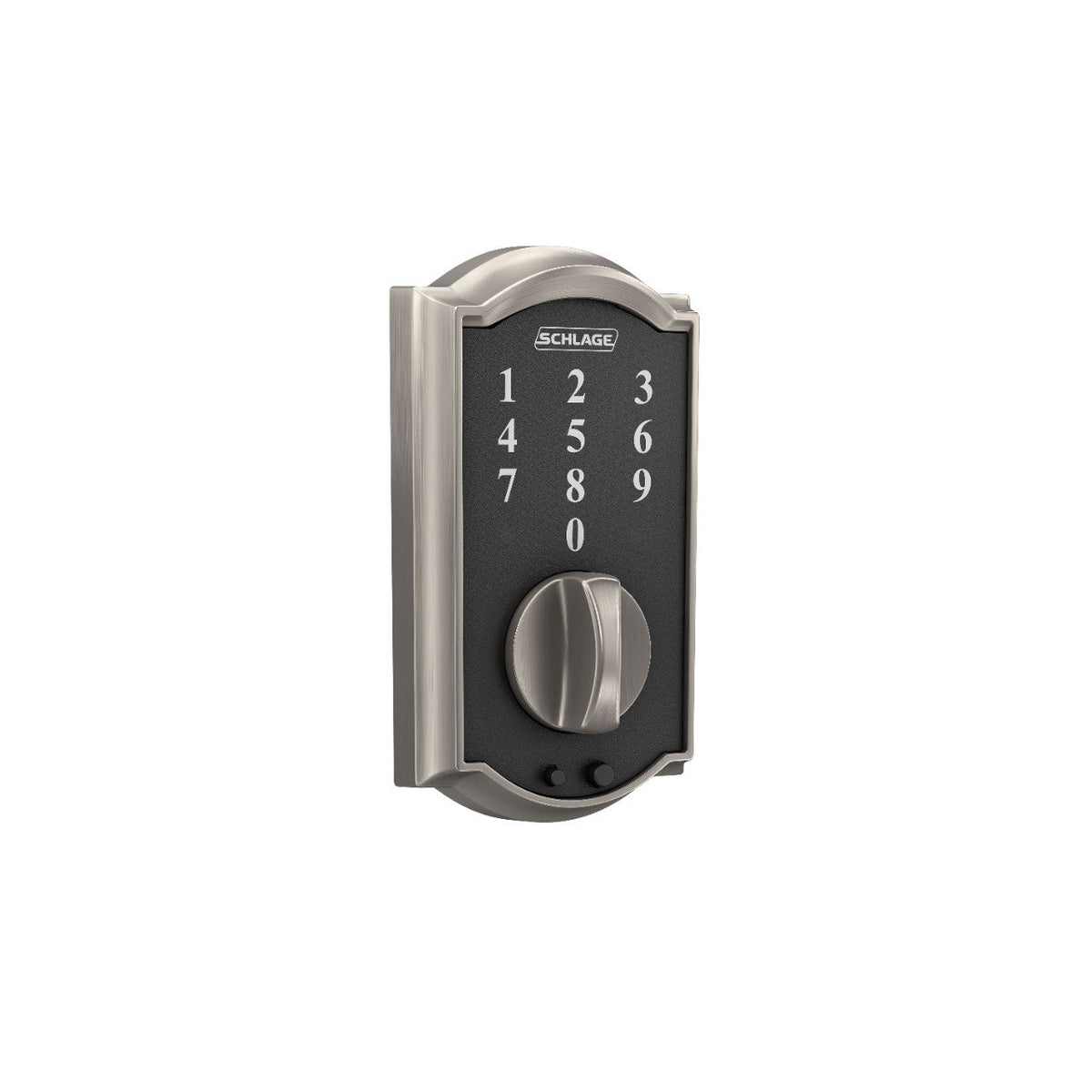 Schlage Camelot Aged Bronze Touch Electronic Door Lock Deadbolt