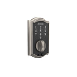 Schlage Camelot Aged Bronze Touch Electronic Door Lock Deadbolt