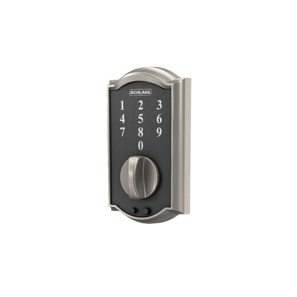 Schlage Camelot Aged Bronze Touch Electronic Door Lock Deadbolt