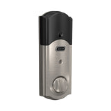 Schlage Camelot Bright Brass Connect Smart Door Lock with Alarm
