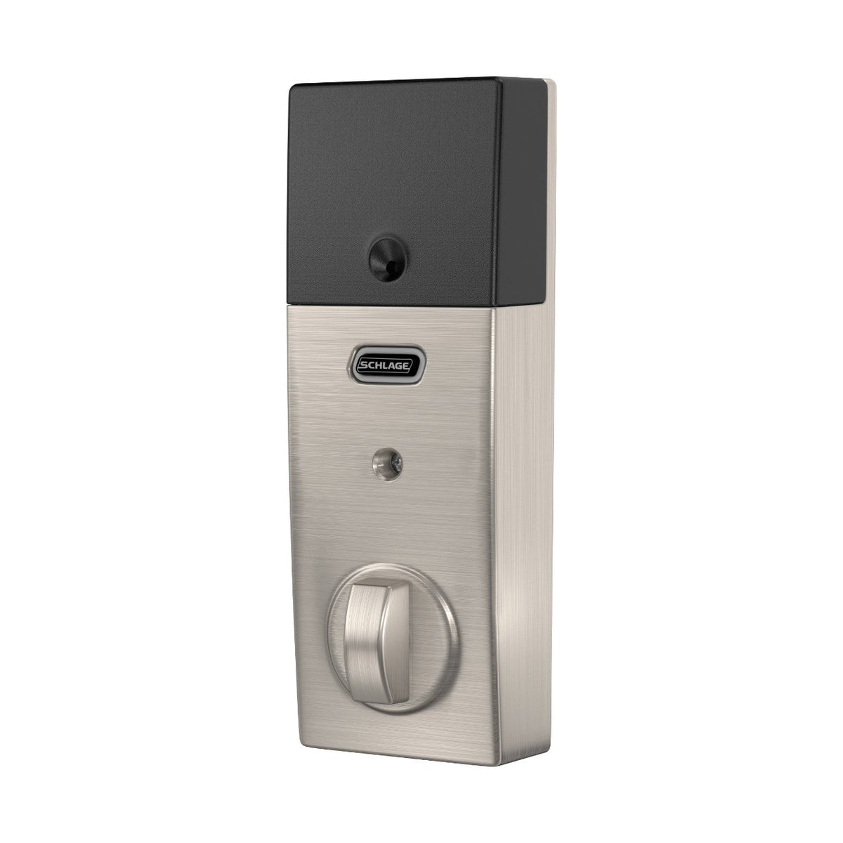 Schlage Connect Century Satin Nickel Touchscreen Deadbolt with Alarm, Z‑Wave Plus