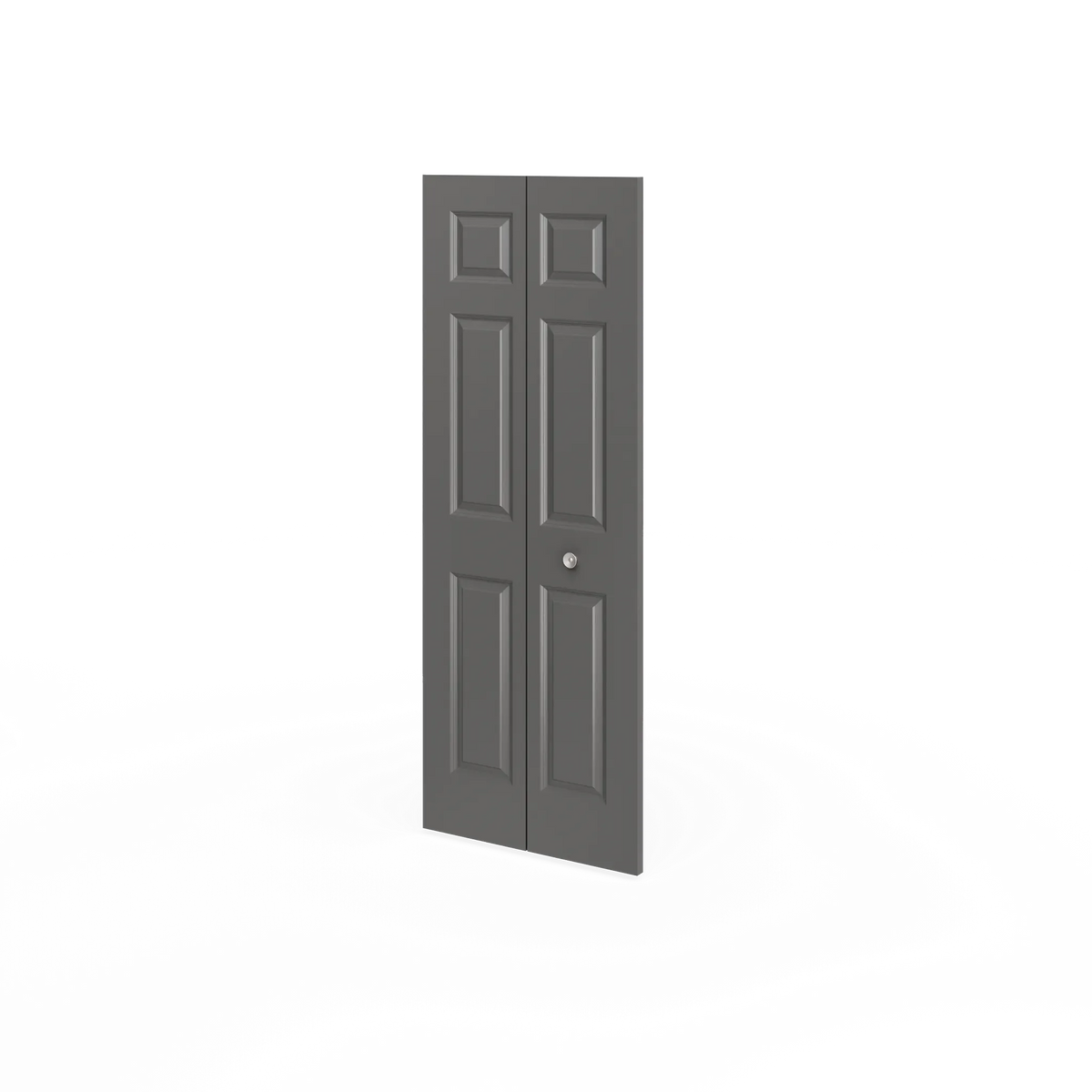 Masonite Traditional 36-in x 78-in 6-Panel Primed Molded Composite Bifold Door (Hardware Included)