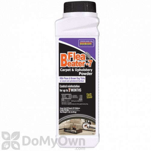 Bonide Flea Beater-7 Carpet & Upholstery Powder Insecticide, 1 lb