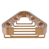 Allied Brass Corner Soap Basket in Antique Copper, 4.4 x 1.3 x 4.4 in