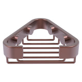 Allied Brass Corner Soap Basket in Antique Copper, 4.4 x 1.3 x 4.4 in